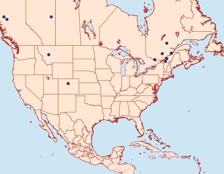 Distribution Data for Zeiraphera unfortunana