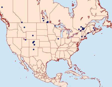 Distribution Data for Epinotia cinereana