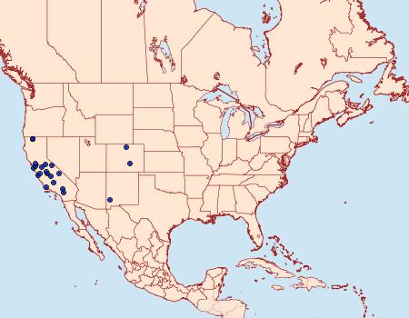 Distribution Data for Epinotia cercocarpana