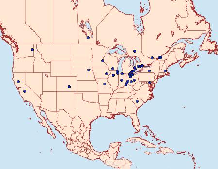 Distribution Data for Epinotia nonana