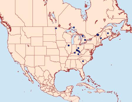 Distribution Data for Ancylis spiraeifoliana