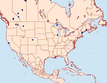 Distribution Data for Ancylis unguicella