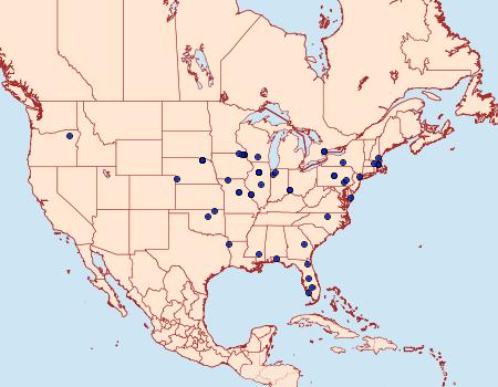 Distribution Data for Grapholita tristrigana