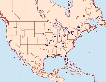 Distribution Data for Cydia gallaesaliciana