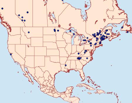 Distribution Data for Acleris variana