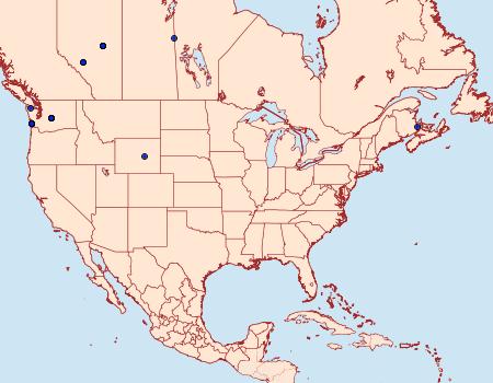 Distribution Data for Acleris effractana