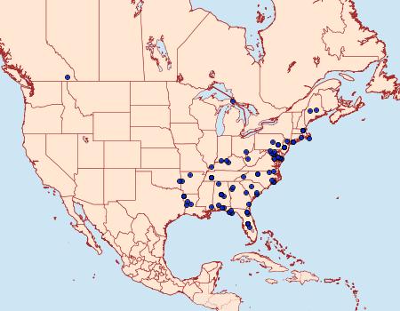 Distribution Data for Argyrotaenia tabulana