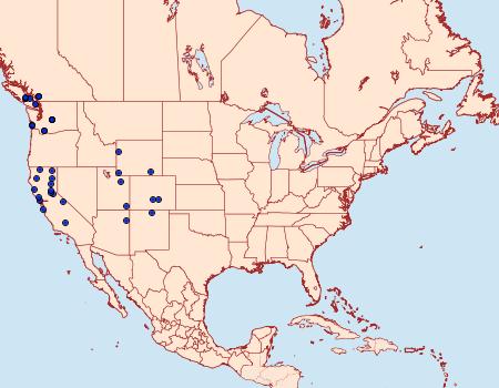 Distribution Data for Argyrotaenia provana