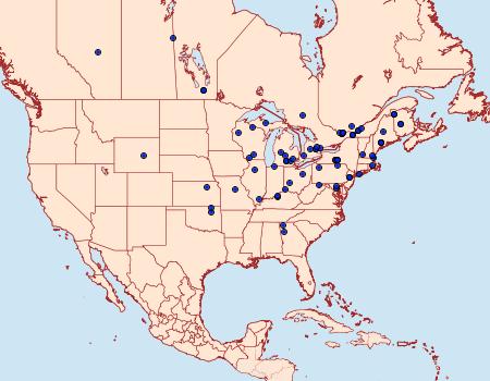 Distribution Data for Argyrotaenia quadrifasciana