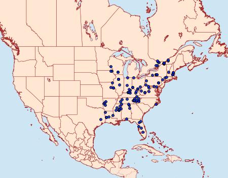 Distribution Data for Argyrotaenia juglandana