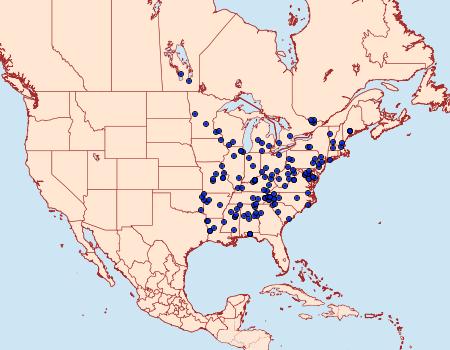 Distribution Data for Argyrotaenia alisellana