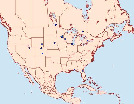 Distribution Data for Archips negundana