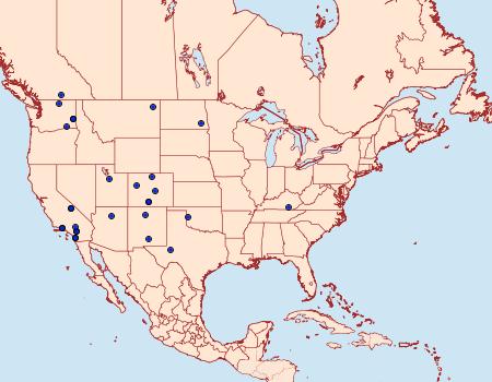 Distribution Data for Sparganothis striata