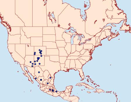 Distribution Data for Sparganothoides hydeana