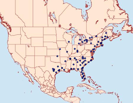 Distribution Data for Platynota semiustana