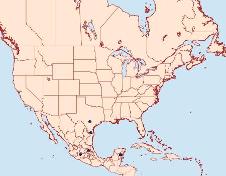 Distribution Data for Urbanus esmeraldus