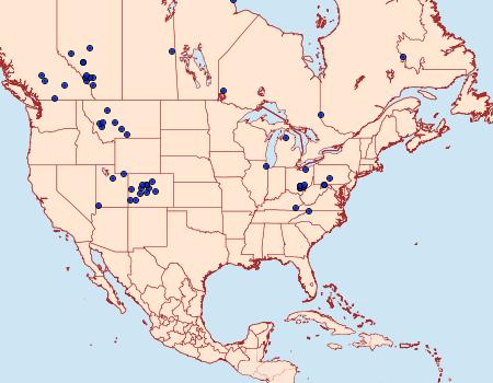 Distribution Data for Pyrgus centaureae