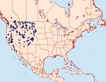 Distribution Data for Hesperia juba