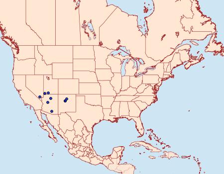 Distribution Data for Anthocharis thoosa