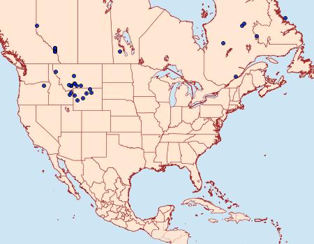 Distribution Data for Colias pelidne