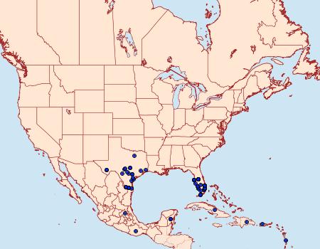 Distribution Data for Aphrissa statira