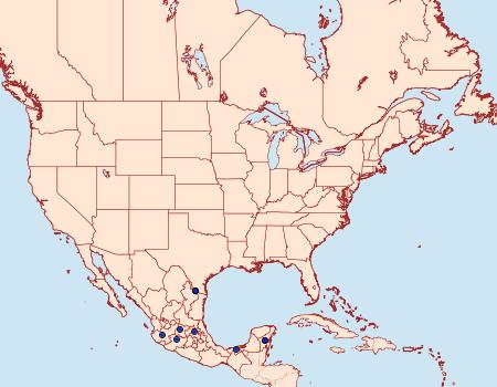 Distribution Data for Emesis tenedia