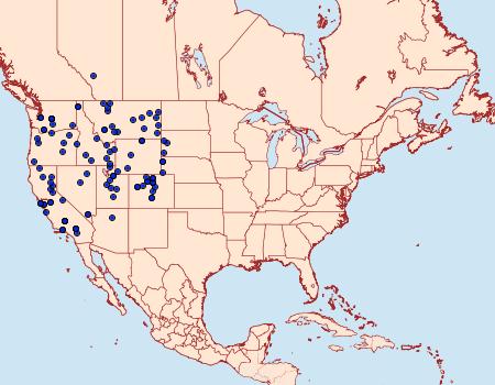 Distribution Data for Argynnis coronis