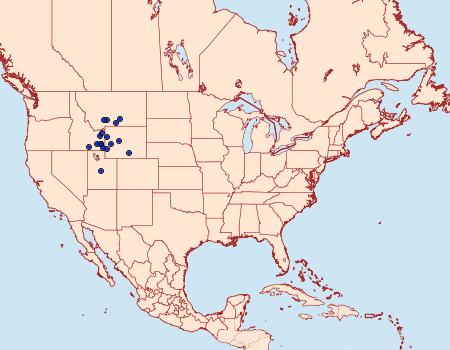 Distribution Data for Boloria kriemhild