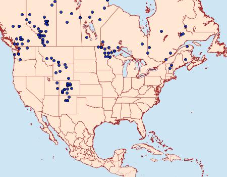 Distribution Data for Boloria chariclea