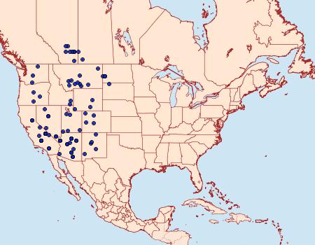 Distribution Data for Chlosyne acastus