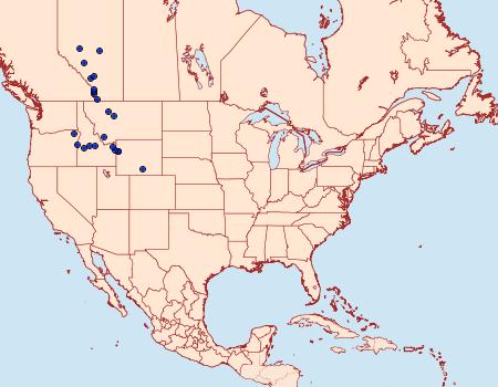 Distribution Data for Euphydryas gillettii