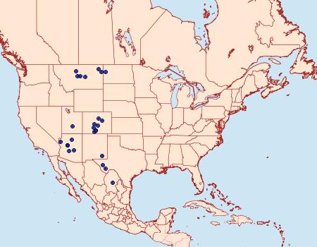 Distribution Data for Cercyonis meadii