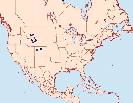 Distribution Data for Erebia pawloskii