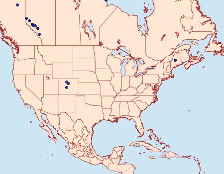 Distribution Data for Oeneis polixenes