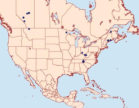 Distribution Data for Eudonia alpina