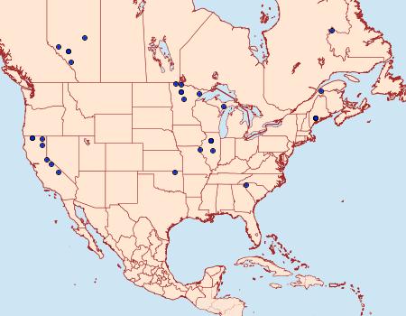 Distribution Data for Loxostege commixtalis