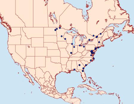 Distribution Data for Chilo plejadellus