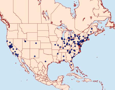 Distribution Data for Aglossa caprealis