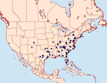 Distribution Data for Hypsopygia binodulalis