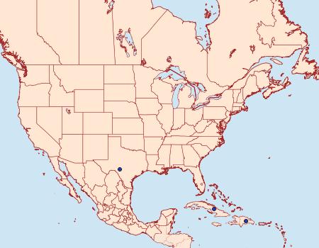 Distribution Data for Fundella ignobilis