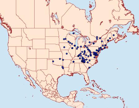 Distribution Data for Sciota subcaesiella