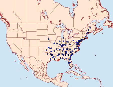 Distribution Data for Sciota uvinella