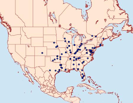 Distribution Data for Sciota celtidella