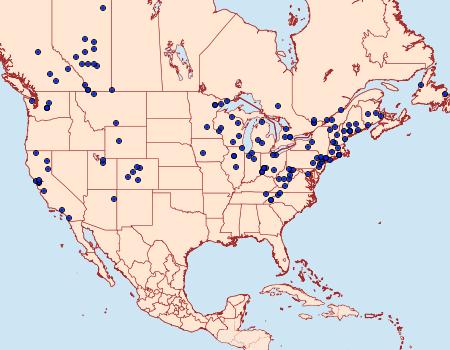 Distribution Data for Gillmeria pallidactyla