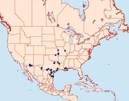 Distribution Data for Frederickia nigricomma