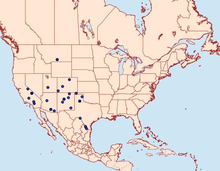 Distribution Data for Glaucina interruptaria