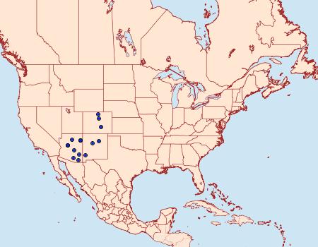 Distribution Data for Mericisca gracea