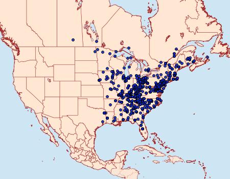 Distribution Data for Melanolophia canadaria