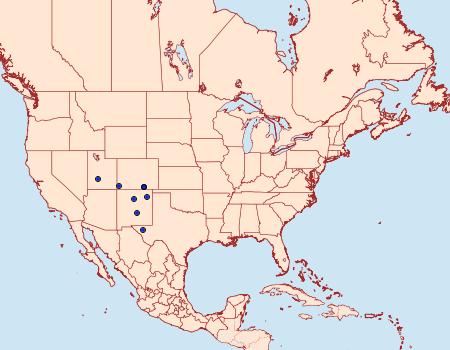 Distribution Data for Carphoides incopriarius