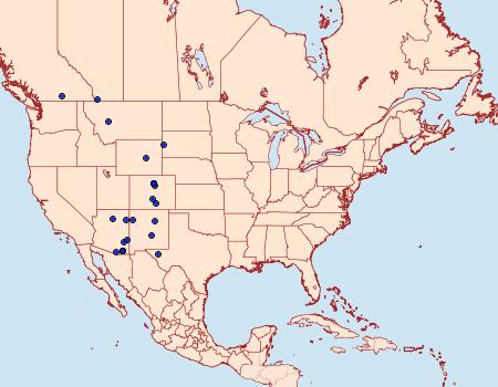 Distribution Data for Ixala desperaria